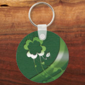 Iers geluk shamrocks sleutelhangers & sleutelringe (Voorkant)