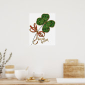 Iers Geluk St. Patrick's Day Poster (Keuken)