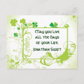 Iers Gezegde St. Patrick's Day Briefkaart (Voorkant)