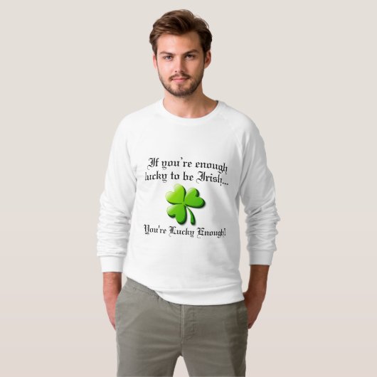 Iers Gezegde T-shirt (Voorkant volledig)