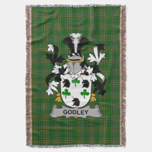 Iers Godley Wapen Familiewapen Ierland Deken