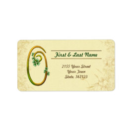 Iers Goud Monogram 0 Label