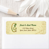 Iers Goud Monogram G Label (Insitu)