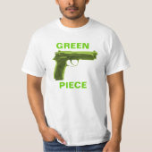 Iers "Green Piece" St. Patrick's Day Shirt (Voorkant)