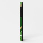 Iers groen shamrock patroon gepersonaliseerd Case-Mate iPhone case (Achterkant/links)