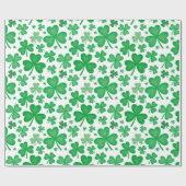 Iers groenboek over het schilderen van het groene- cadeaupapier (Vlak)