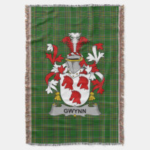 Iers Gwynn Wapen van Familie Crest Ierland