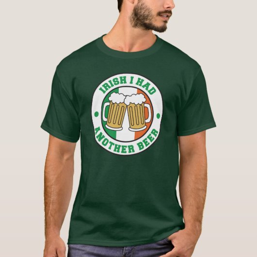 Iers had een vlag van Ierland T-shirt (Voorkant)