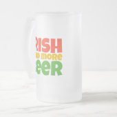 Iers had ik meer Mok van bierglas (Voorkant links)