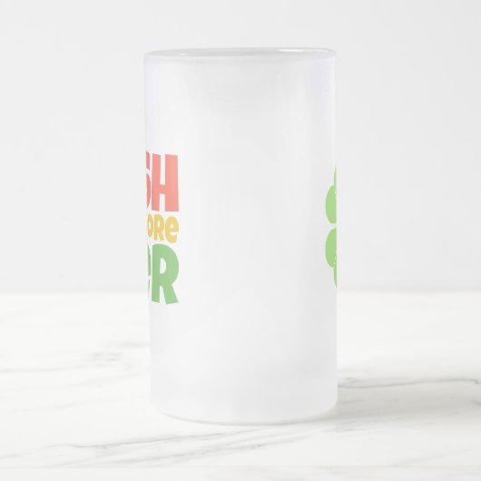 Iers had ik meer Mok van bierglas (Center)