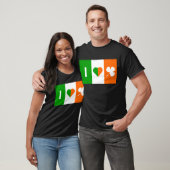 Iers Hart Shamrock St. Patrick's Dag Grafisch T-shirt (Unisex)