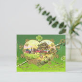  Iers Hart St. Patrick's Day Briefkaart (Staand voorkant)
