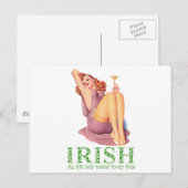 Iers, helemaal tot op mijn tenen briefkaart (Voorkant / Achterkant)