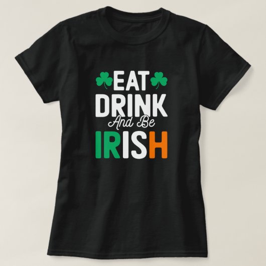 Iers hemd van St. Patrick T-shirt (Design voorkant)