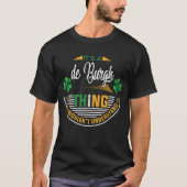 Iers - Het is een de-Burgh ding T-shirt (Voorkant)