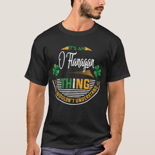 Iers - Het is een O'Flanagan ding T-shirt (Voorkant)