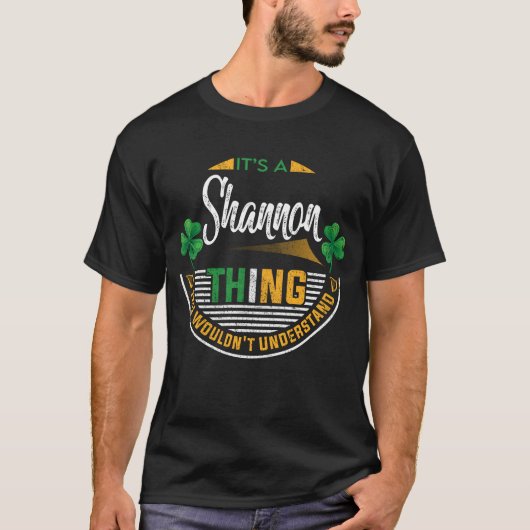 Iers - Het is een Shannon-ding T-shirt (Voorkant)
