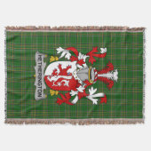 Iers Hetherington Wapen Familie Crest Ierland Deken (Voorkant)
