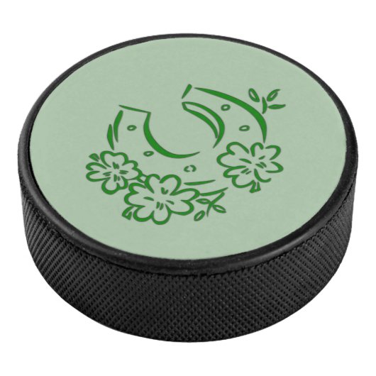 Iers Hoefijzer Hockey Puck (3/4)