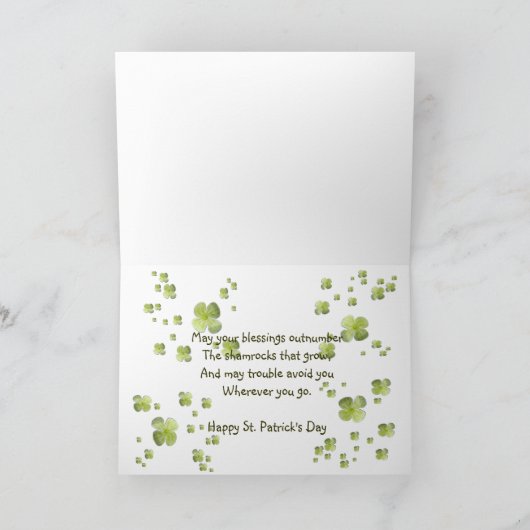 Iers Hoefijzer Kaart (Binnen)