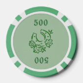 Iers Hoefijzer Poker Chips (Achterkant)