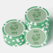 Iers Hoefijzer Poker Chips (Opstapeling)