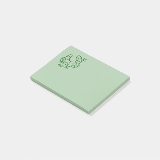Iers Hoefijzer Post-it® Notes (Schuin)