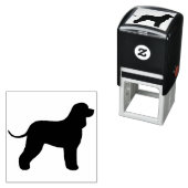 Iers Hondenras voor waterspaniel Silhouette Zelfinktende Stempel (In situ)