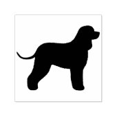 Iers Hondenras voor waterspaniel Silhouette Zelfinktende Stempel (Design)