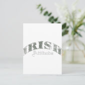 Iers hoogteverschil briefkaart (Staand voorkant)