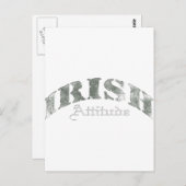 Iers hoogteverschil briefkaart (Voorkant / Achterkant)