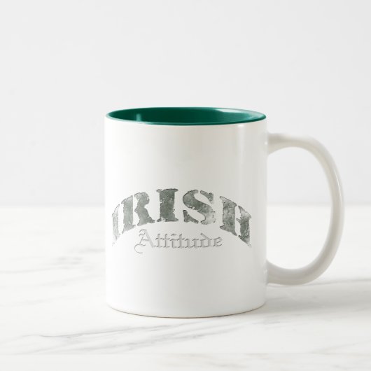 Iers hoogteverschil tweekleurige koffiemok (Rechts)