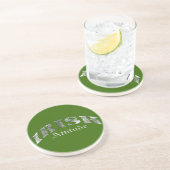 Iers hoogteverschil zandsteen onderzetter (Zijkant)