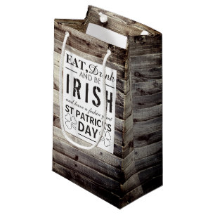 Iers hout St Patrick's Day Klein Cadeauzakje