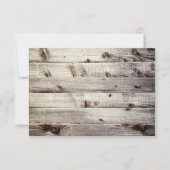  Iers hout St Patrick's Day RSVP Kaartje (Achterkant)