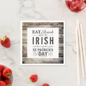 Iers hout St Patrick's Day Servet (Insitu)