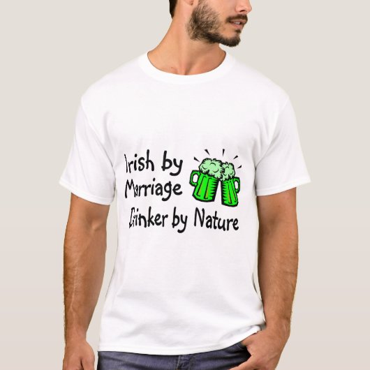 Iers huwelijksdrankje per Natuur T-shirt (Voorkant)