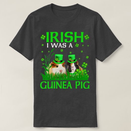 Iers I was een Guinee-Bissause St. Patrick's Lepre T-shirt (Design voorkant)