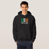 Iers Ierland Vlag Pride Roots Land St Patrick' Hoodie (Voorkant volledig)