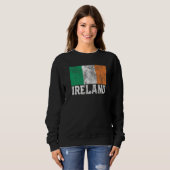 Iers Ierland Vlag Pride Roots Land St Patrick' Trui (Voorkant volledig)
