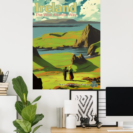 Iers  Iers reisrector Poster (Thuiskantoor)