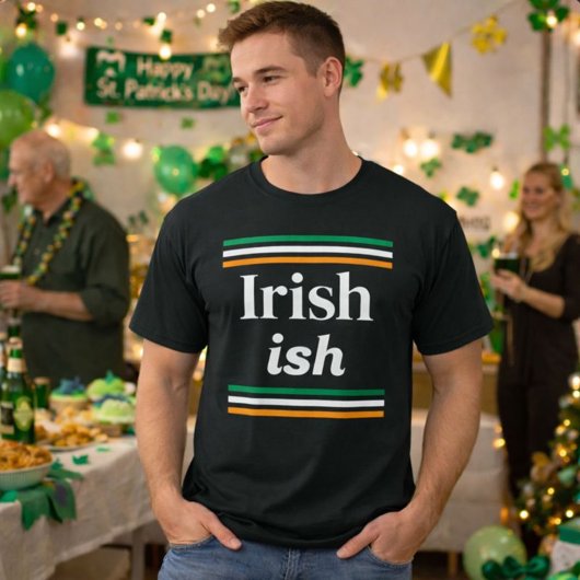 Iers-Iers St. Patrick's Day kleuren T-shirt