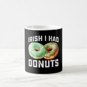 Iers Ik Had Donuts Liefhebbers Grappige St Patrick Koffiemok