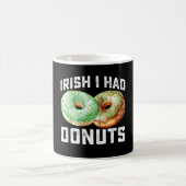 Iers Ik had Donuts Lovers Grappig St Patrick's Day Koffiemok (Center)