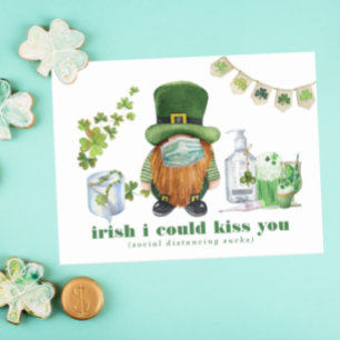 Iers Ik Kon Je Zoenen   St. Patrick's Quarantine Briefkaart