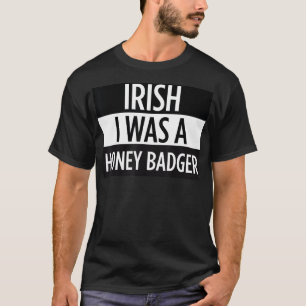 Iers Ik was een honing das grappige Saint Patricks T-shirt