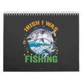 Iers Ik was Gevist Funny St Patrick's Fisherman Kalender (Hoes)