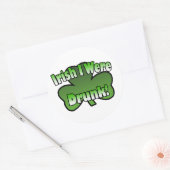 Iers Ik werd Drink Sticker (Envelop)