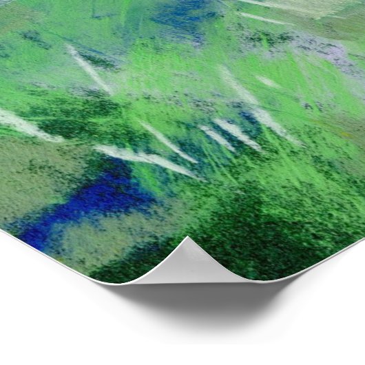 Iers impressionistisch landschap poster (Hoek)