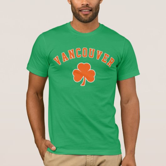 Iers in Vancouver T-shirt (Voorkant)